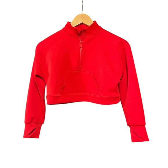 All in Motion Vibrant Red Pullover NWOT - Picture 2 of 3